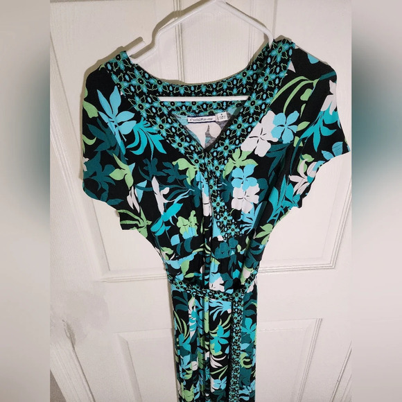 Croft & Barrow Womens Floral Maxi Long Dress XL - Picture 8 of 11